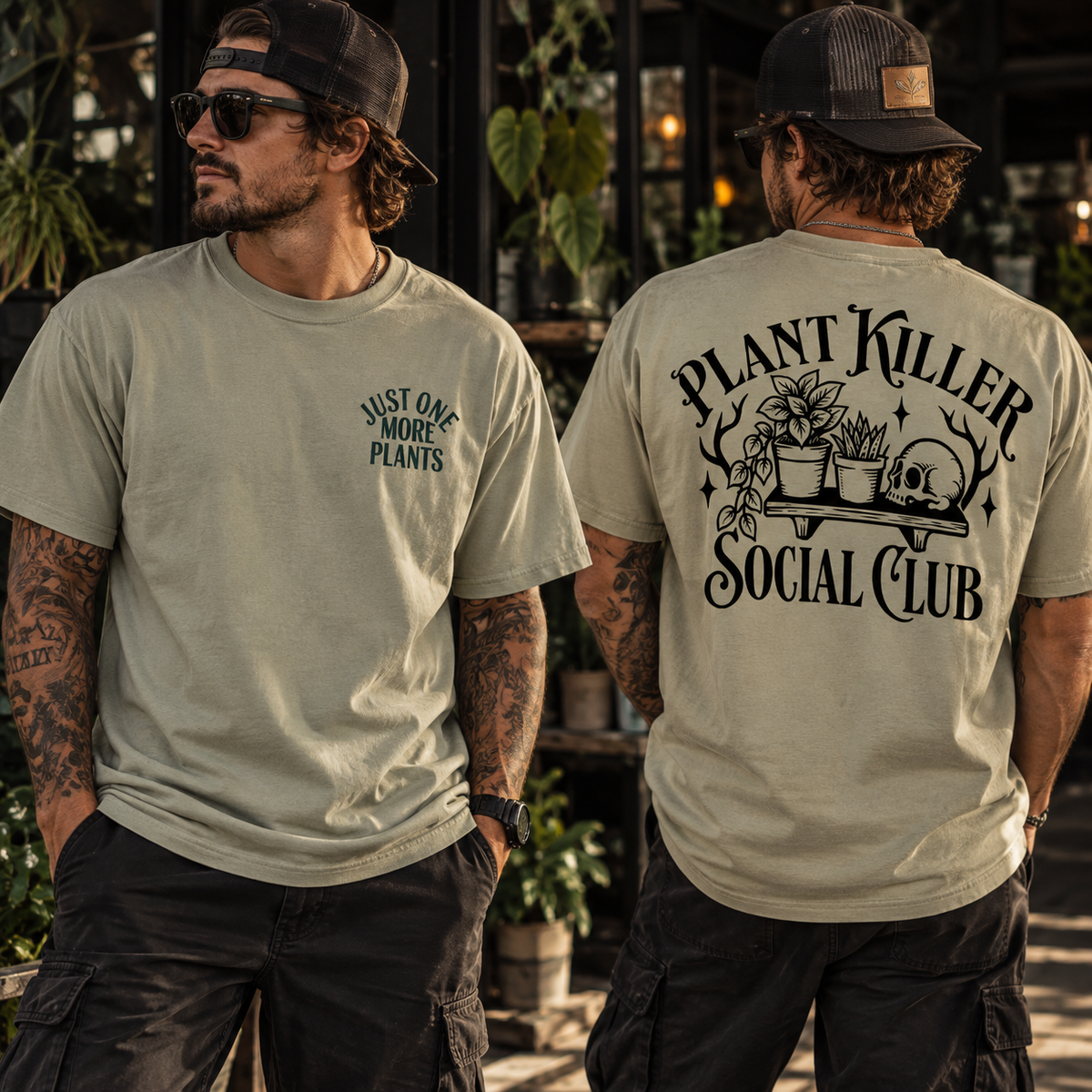 PLANT KILLER SOCIAL CLUB T