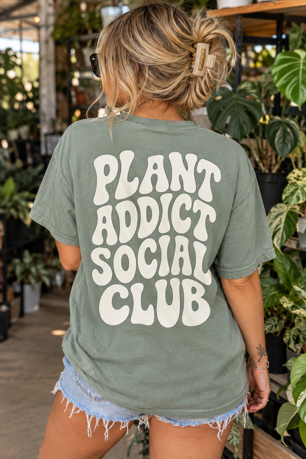 Bubbly Plant Addict T