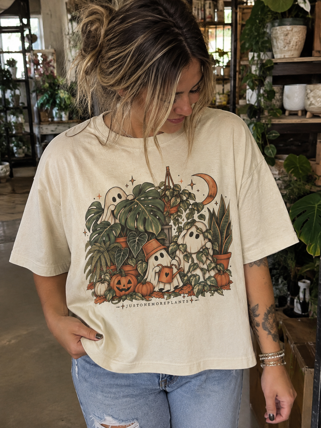 Ivory Garden Ghouls Boxy T