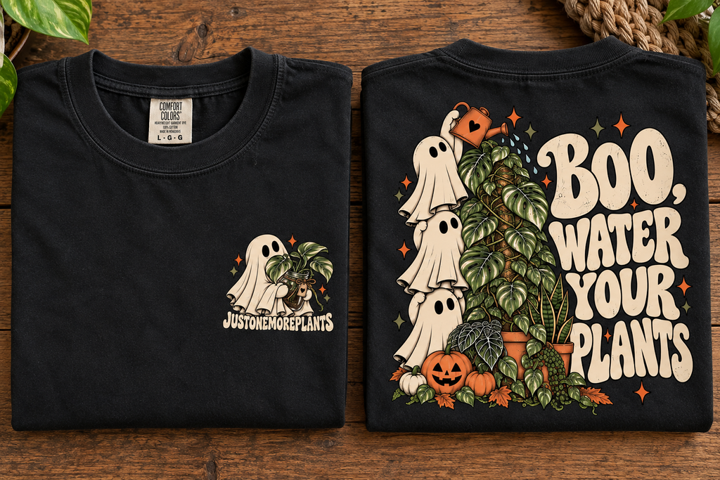 BOO Water Your Plants T