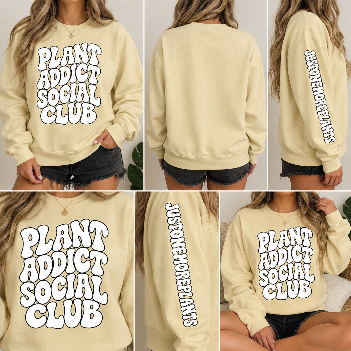 PLANT ADDICT SWEATSHIRT