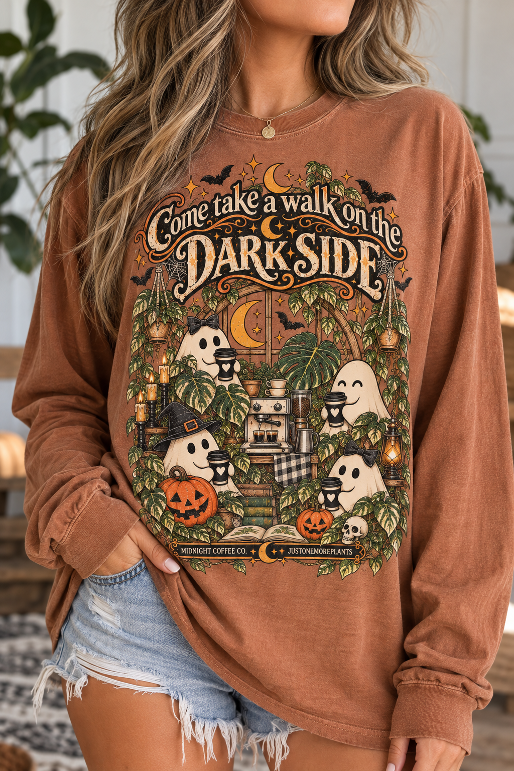 Midnight Coffee Co. X Halloween Collab Long Sleeve